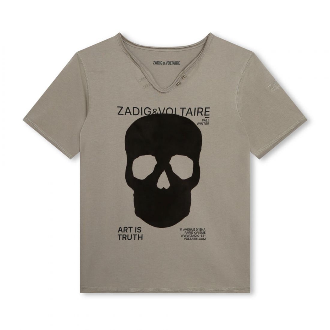 Zadig&Voltaire Boys Short Sleeves Tee-Shirt