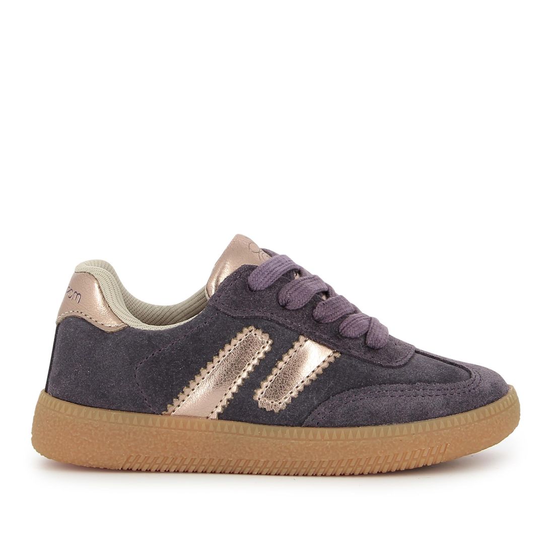 Shoo Pom Kids' Purple & Rose Gold Sneaker