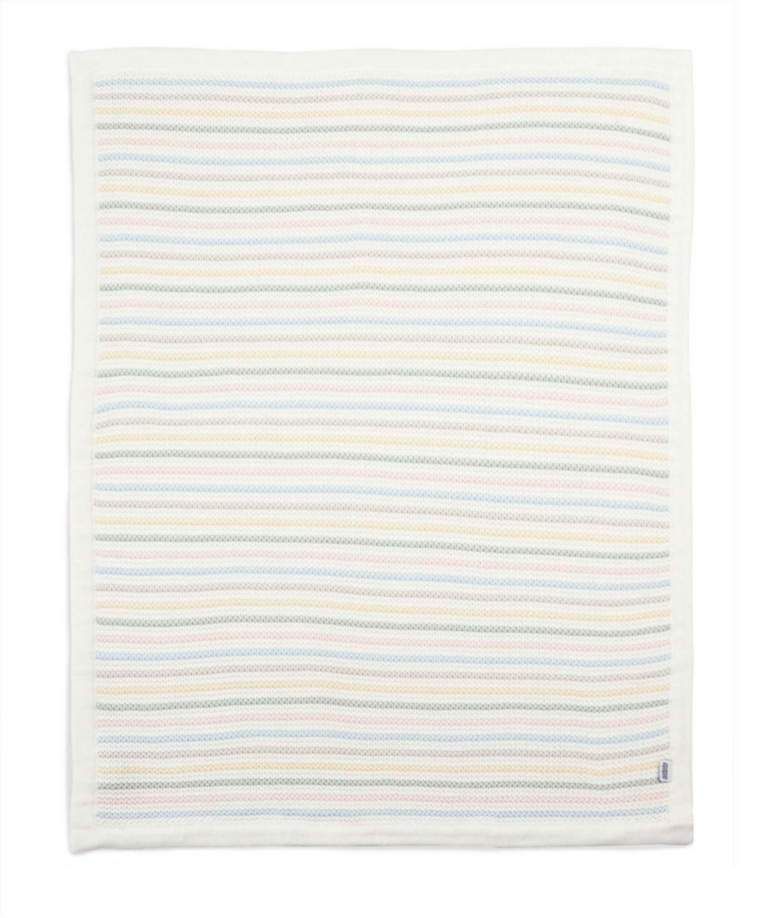 Mamas & Papas Knitted Blanket SML Soft Pastel 70x90