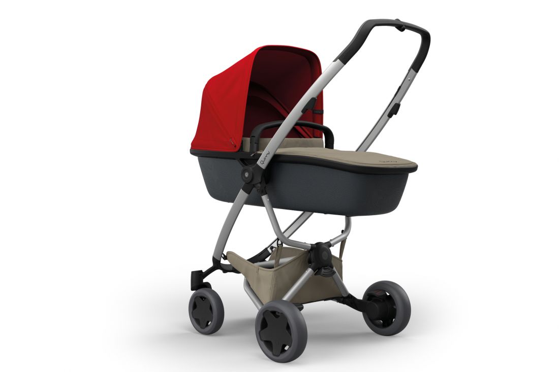 Quinny Baby LUX Carrycot  Sand On Graphite
