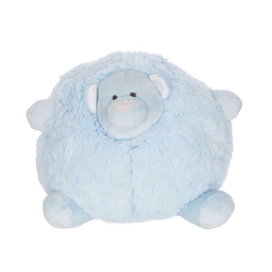 Soft Toy Teddy Bear Ball Light Blue