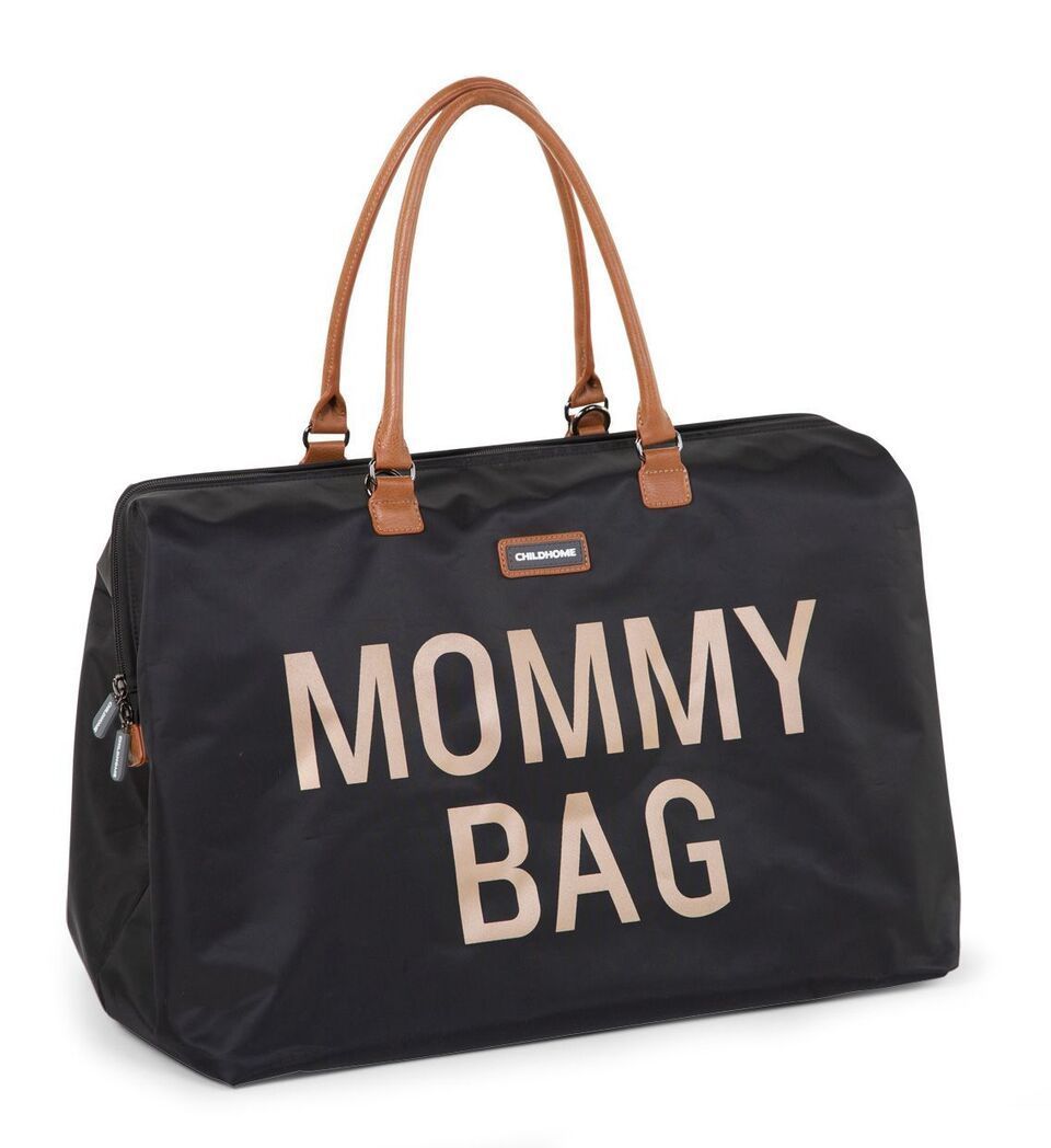 Τσάντα Αλλαγής Childhome Mommy Bag Big Black Gold