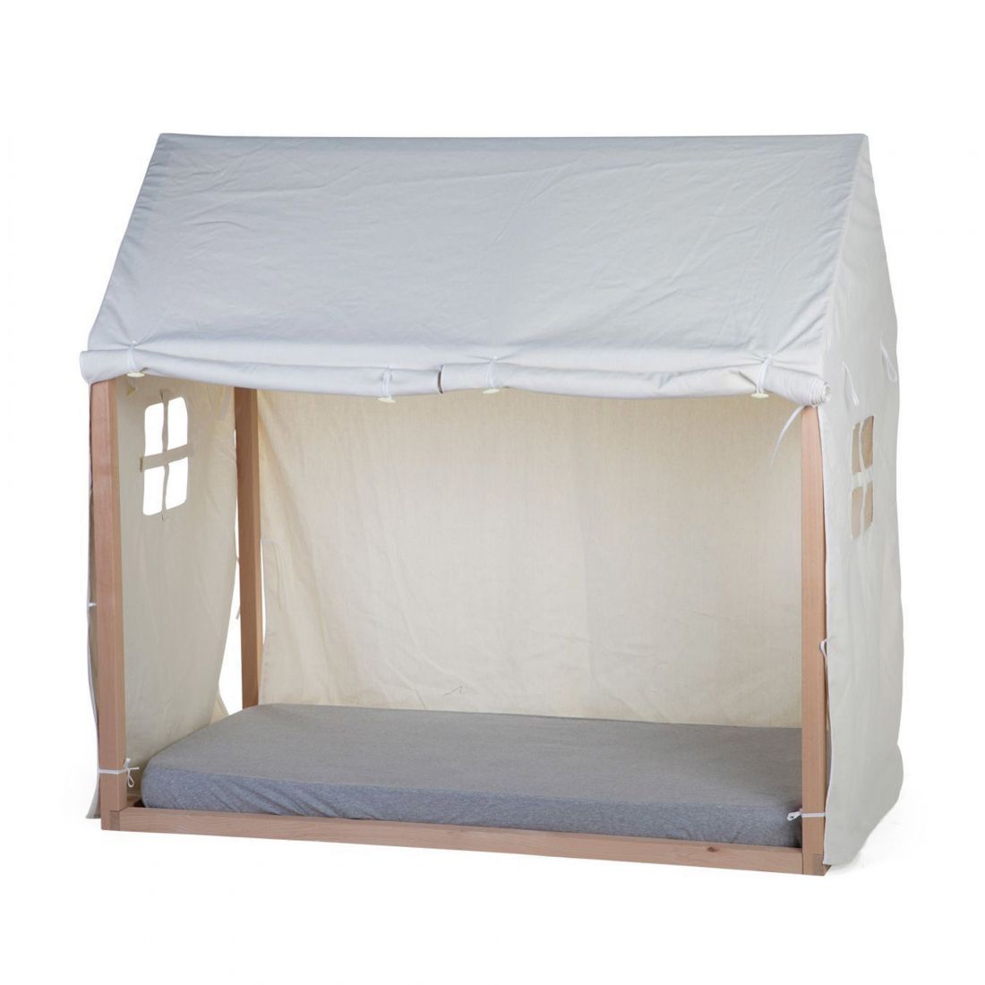 Childhome Kids White Cover For Bedframe House TIPI Natural 70*140