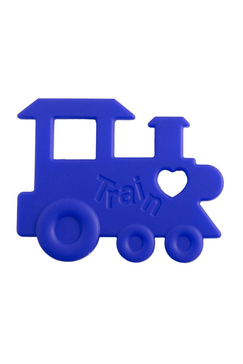 Nibbling Teether Train Blue