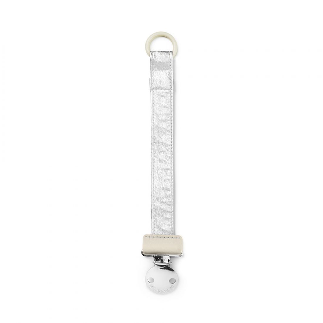 Elodie Details Baby Pacifier Clip Stone Silver