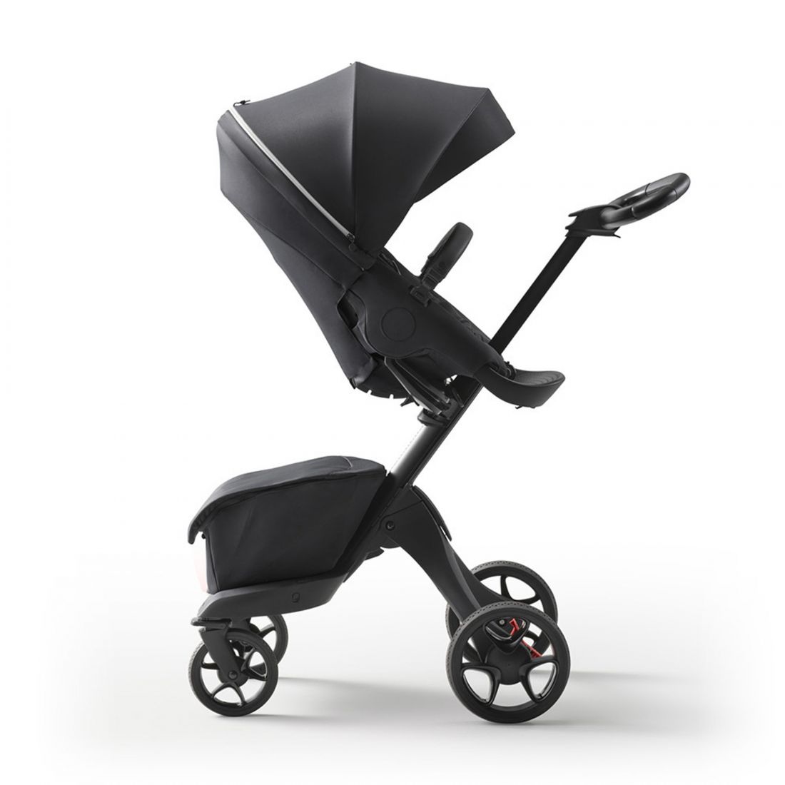 Παιδικό Καρότσι Stokke Xplory X Rich Black- ΔΩΡΟ Πορτ Μπεμπέ Xplory X Rich Black