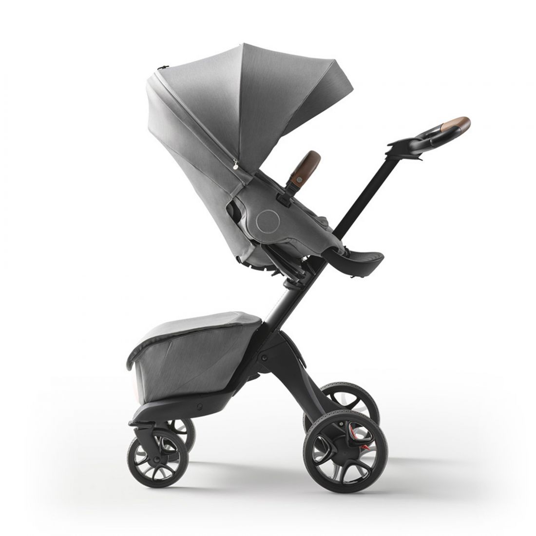 Παιδικό Καρότσι Stokke Xplory X Modern Grey- ΔΩΡΟ Πορτ Μπεμπέ Xplory X Modern Grey