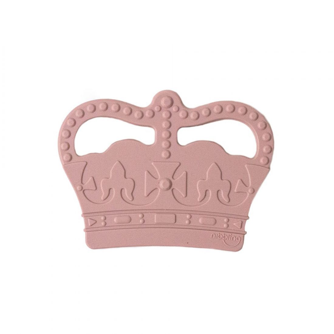 Nibbling Teether Crown Blush