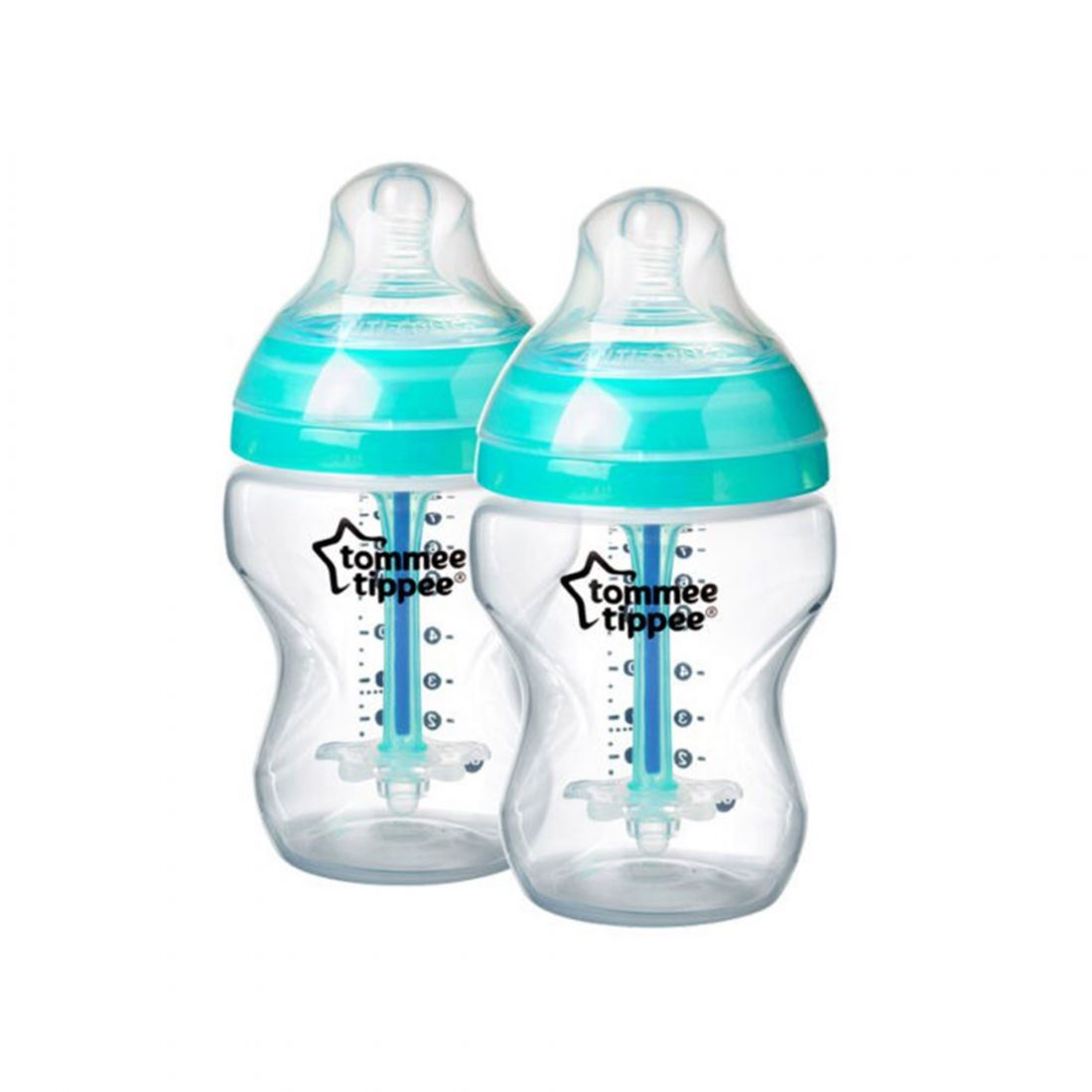 Tommee Tippee Baby Bottle Advanced Anti-Colic Baby Bottle Set 2 pcs 260ml Low flow 0m +