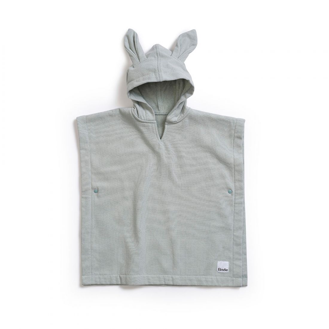 Elodie Details Baby Hooded Poncho Mineral Green