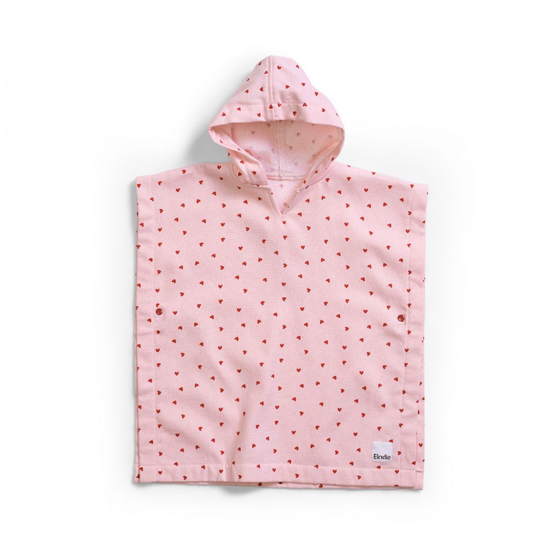 Elodie Details Baby Hooded Poncho Sweethearts