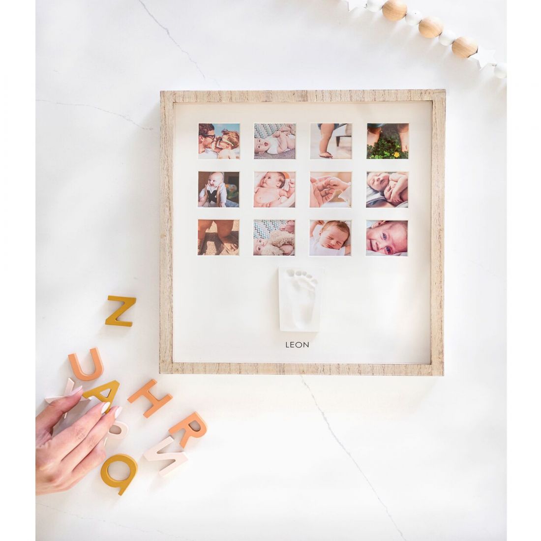 Baby Art First Year Frame Wooden