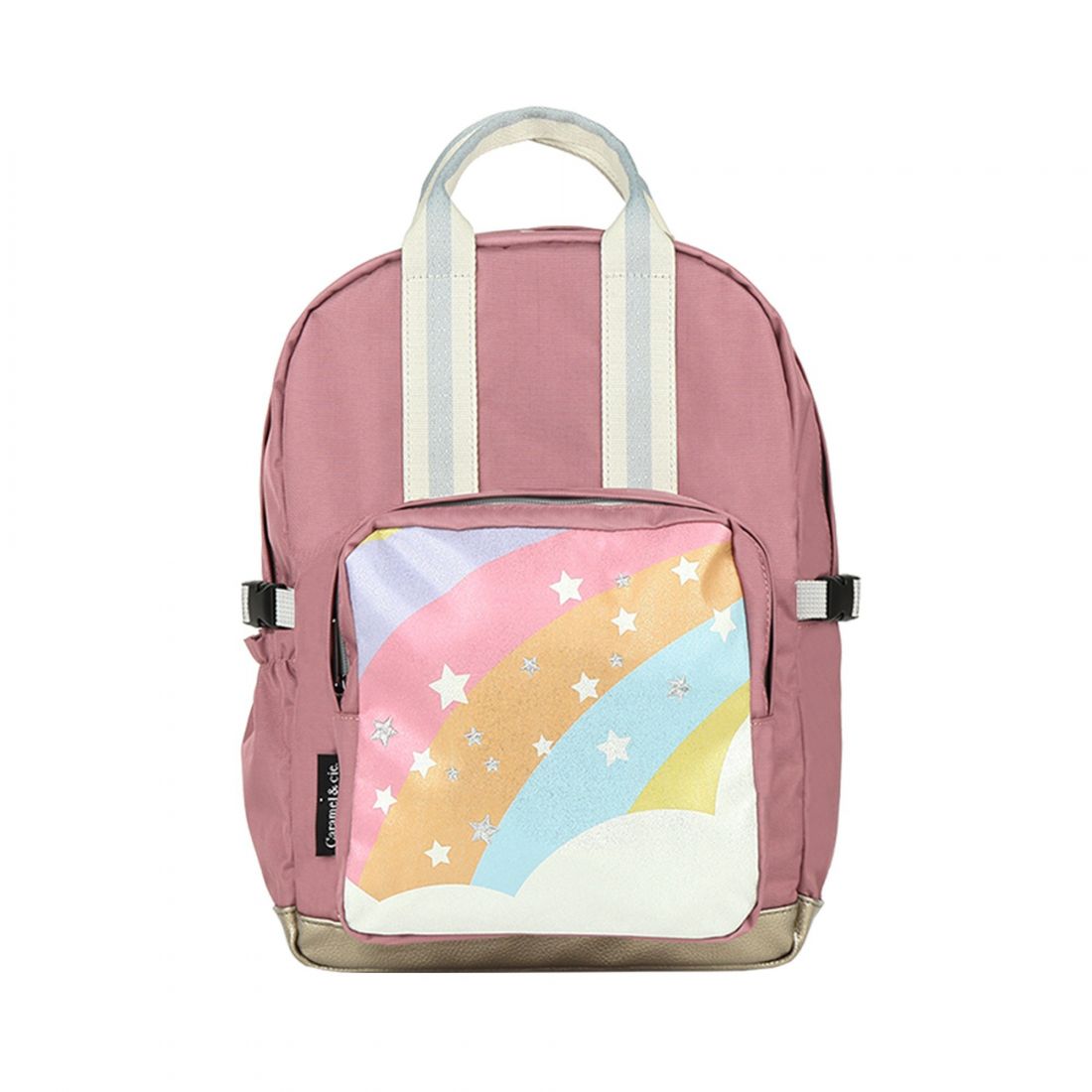 Caramel Backpack Medium Starry Rainbow