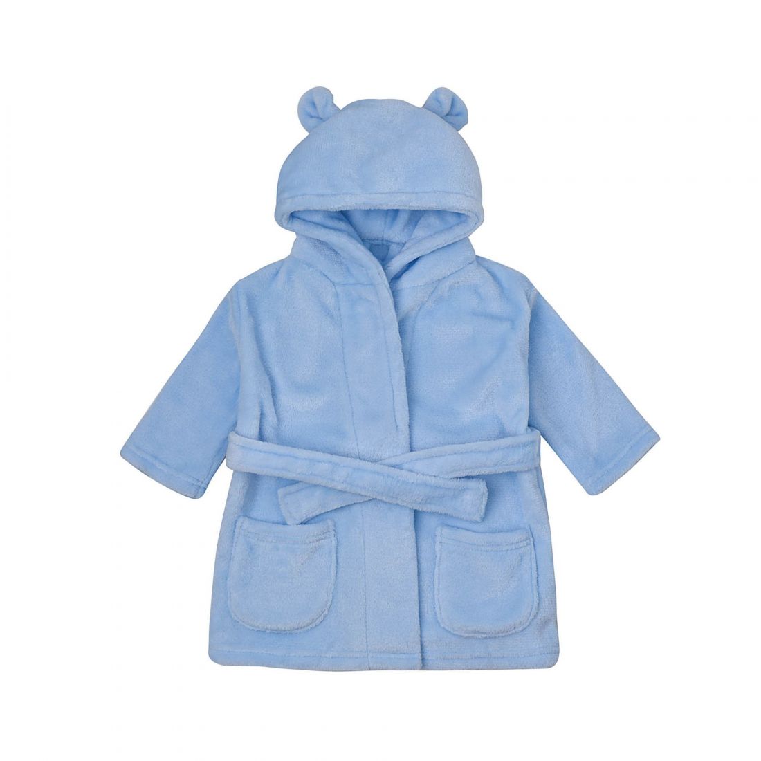  Bambino Babys First Dressing Gown - Blue 3-6 Months