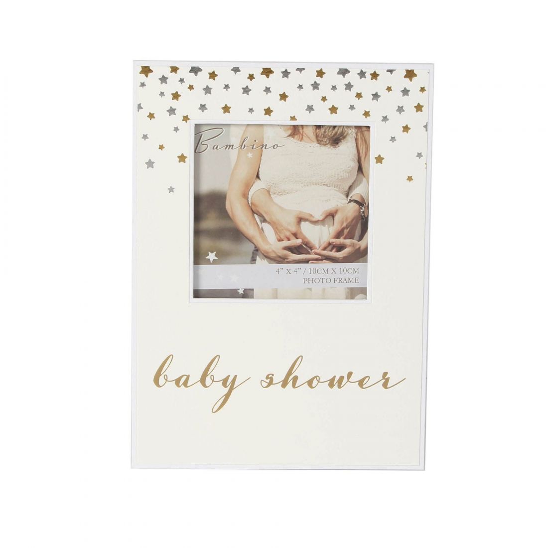 Παιδική Κορνίζα Baby Shower 10x10 με χάρτινη μεμβράνη Bambino