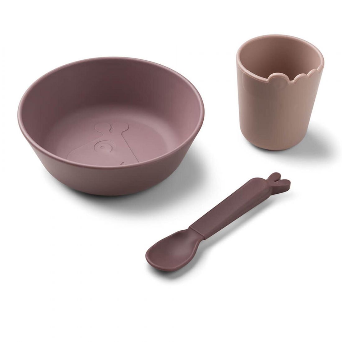 Done by Deer Kiddish First Meal Set Pink