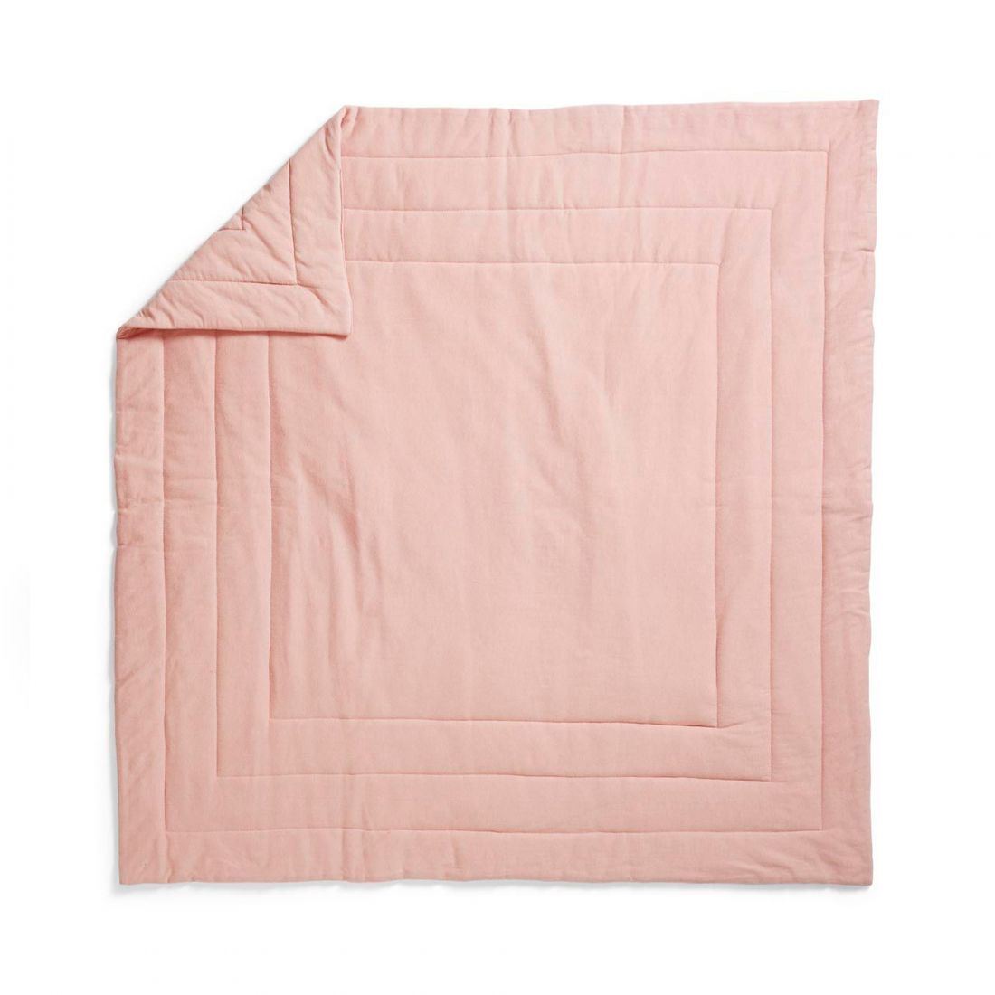Elodie Quilted Blanket Blushing Pink
