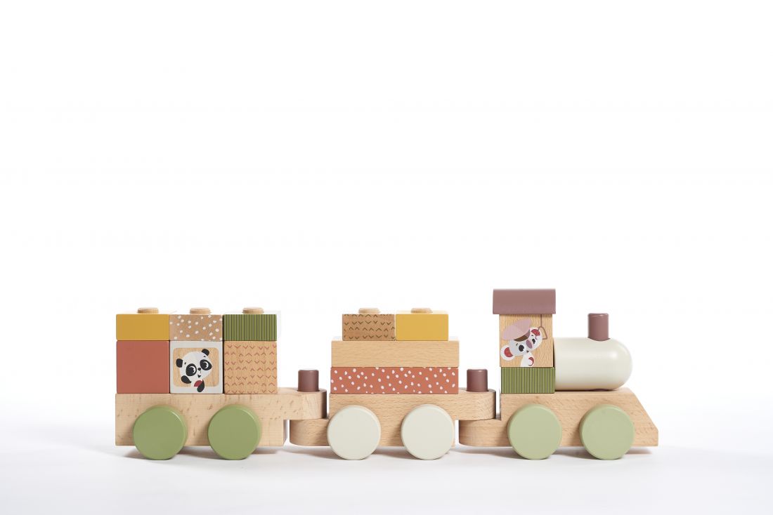 Tiny Love Wooden Stacking Train