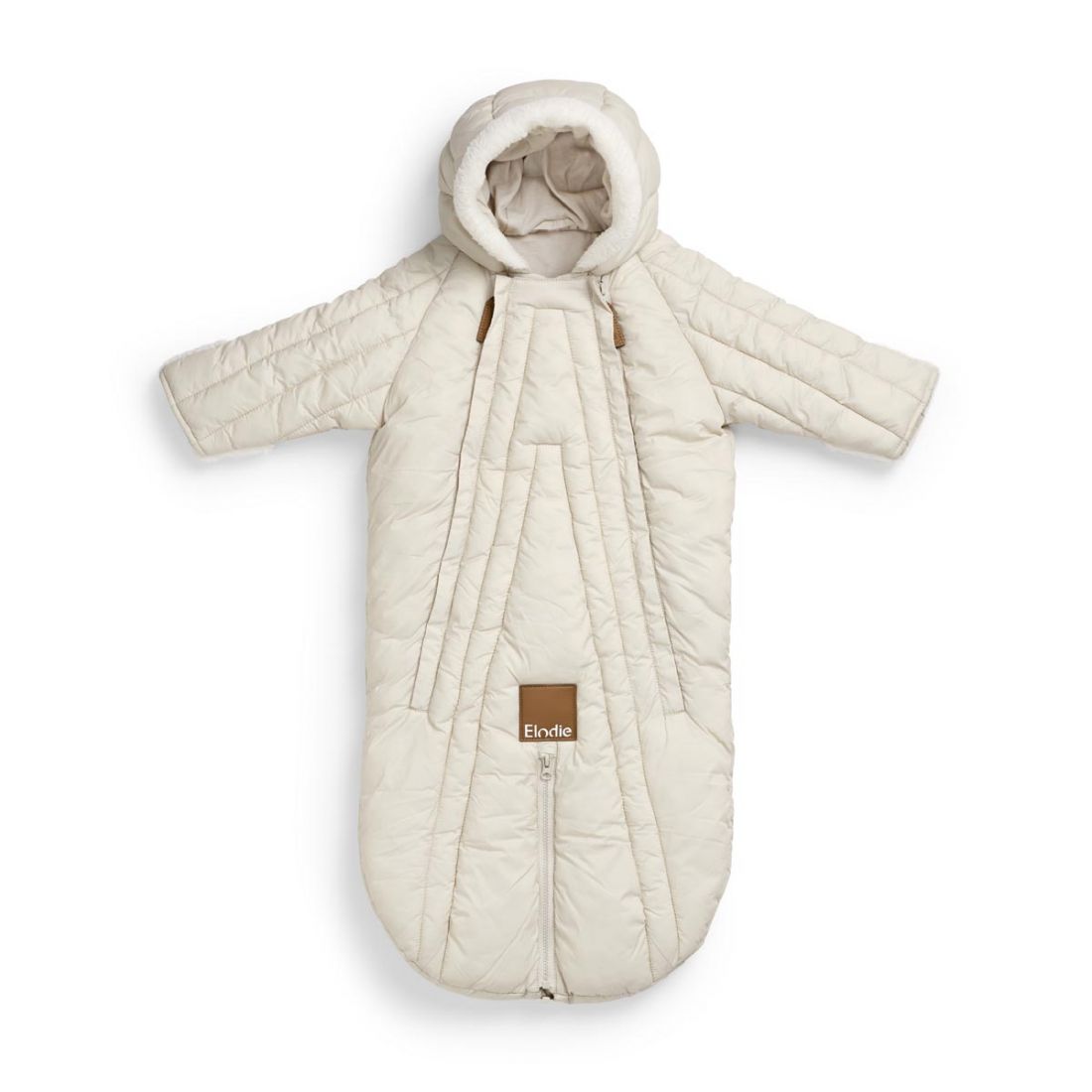 Elodie Baby Overall 0-6m Creamy White