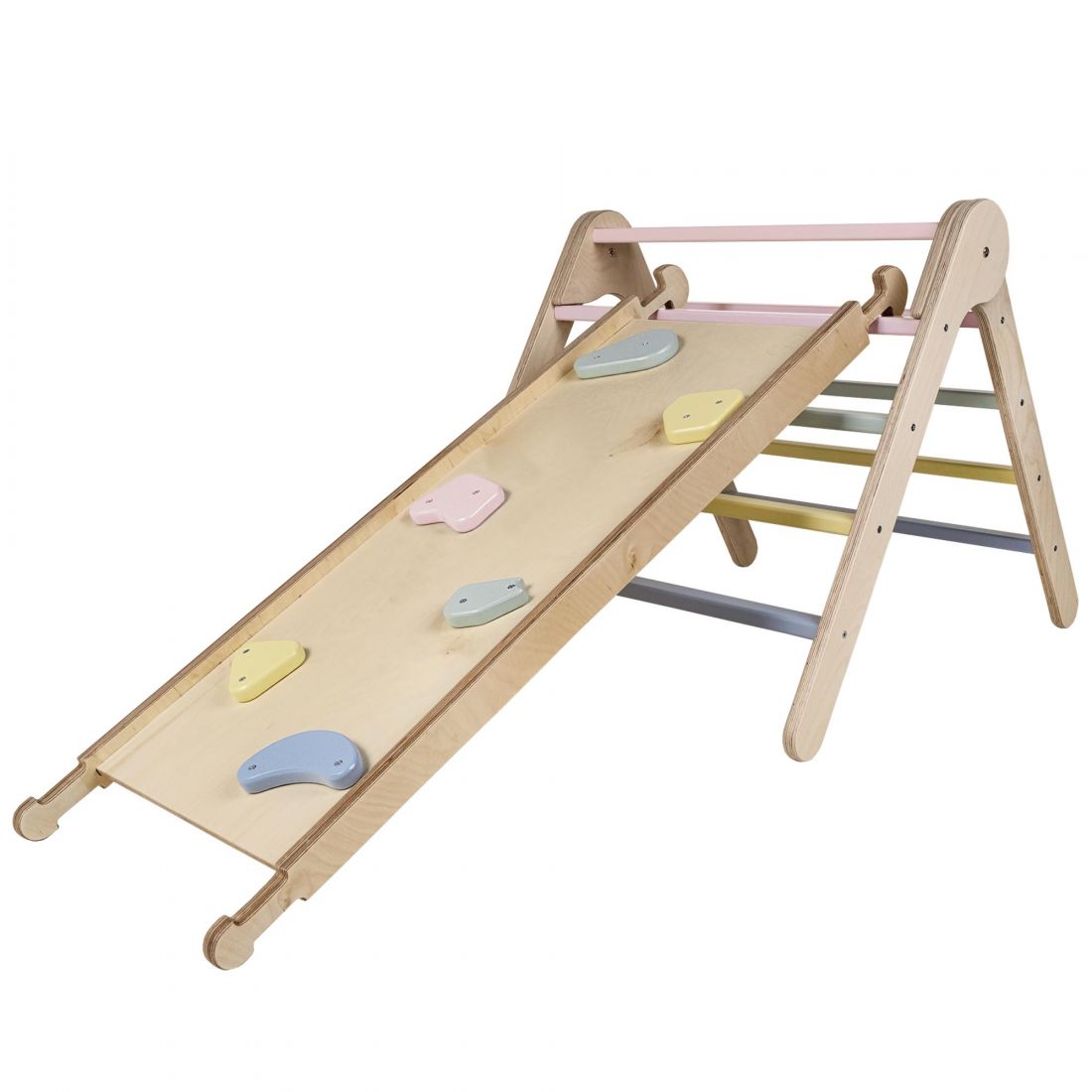 Wudd Climbing Triangle Pikler 75cm with Ramp