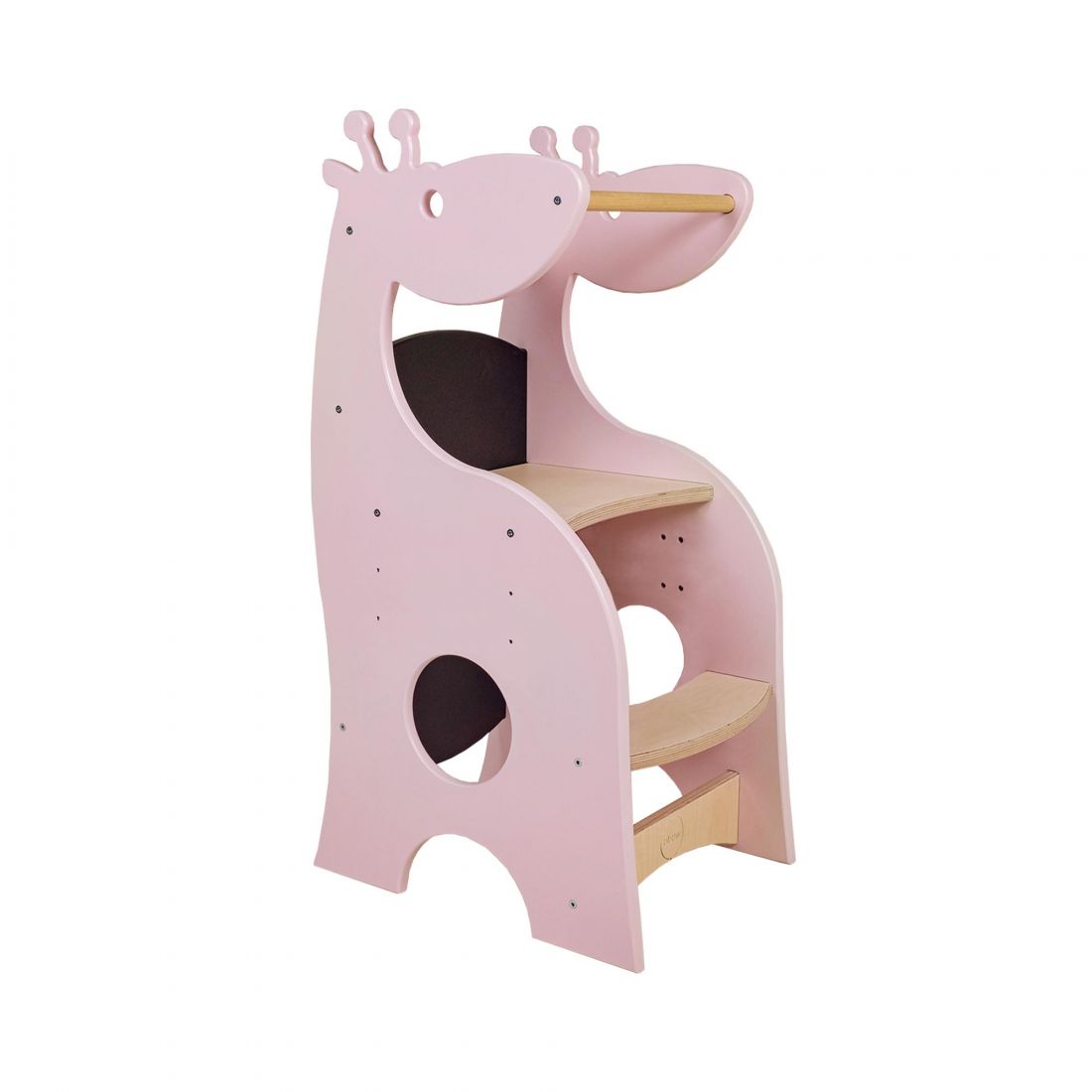 Wudd Giraffe Learning Tower,pink