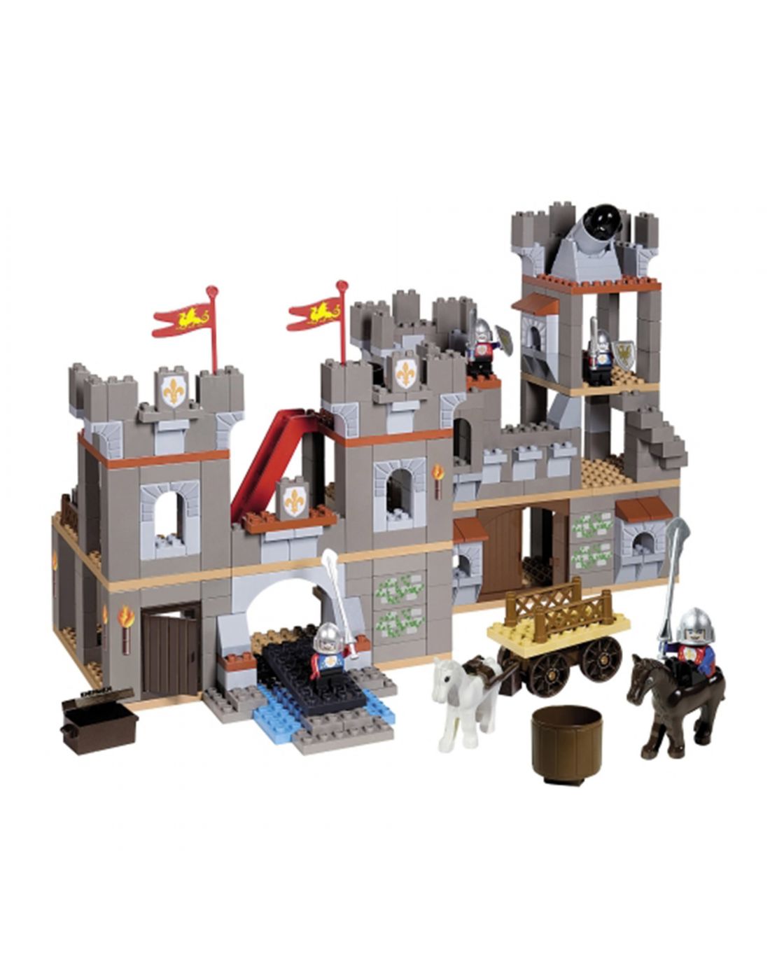 Παιχνίδι κατασκευής κάστρου με κομμάτια Imaginarium