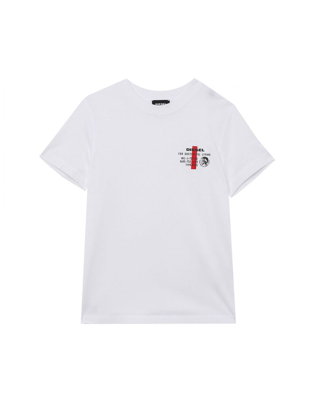 gideal two-sided logo print t shirt