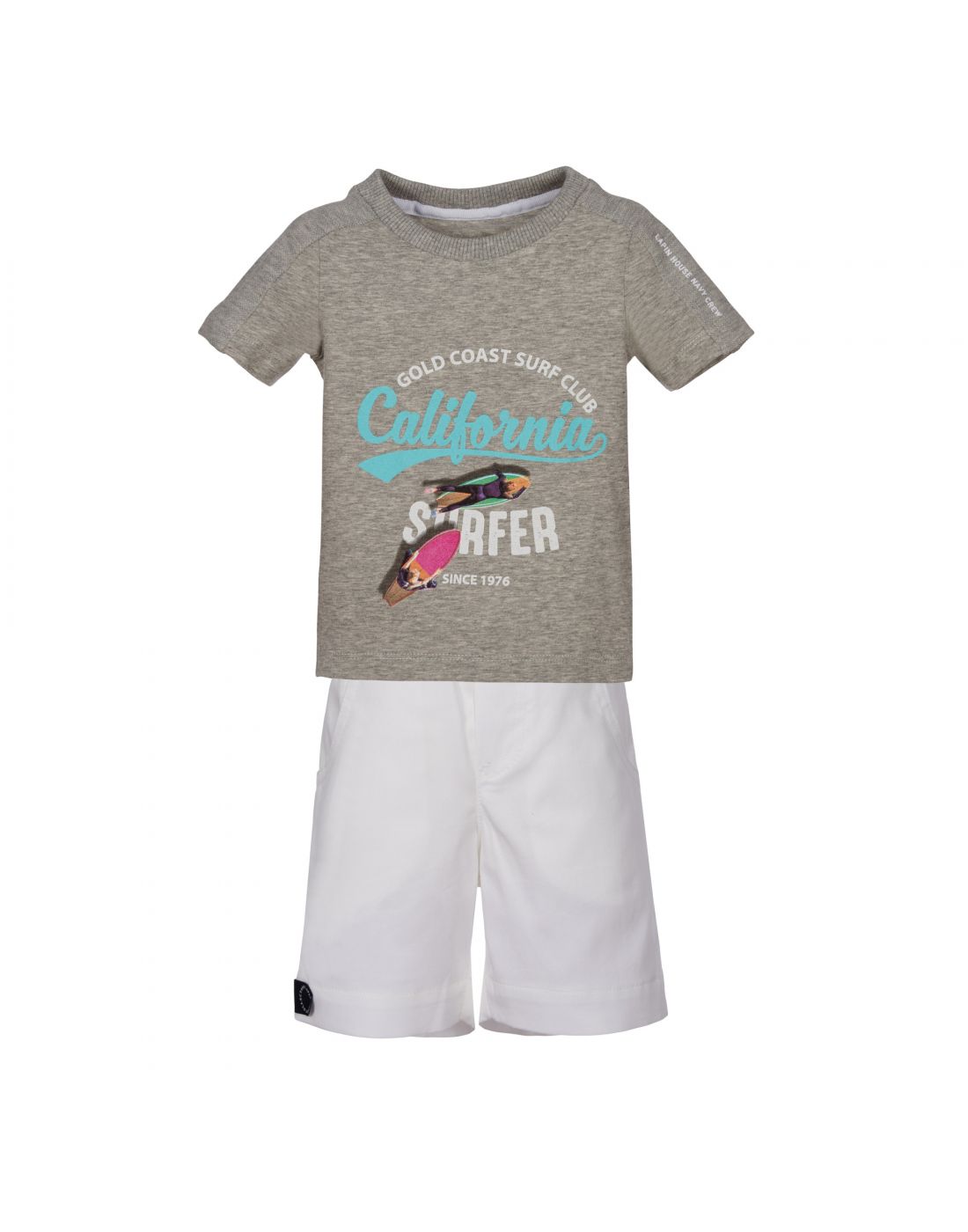 Lapin House Boys Print T-Shirt & Shorts Set