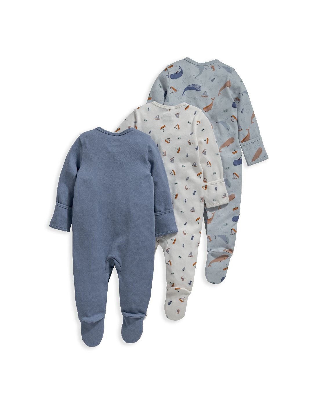 Mamas & Papas Sleepsuits 3 Pack