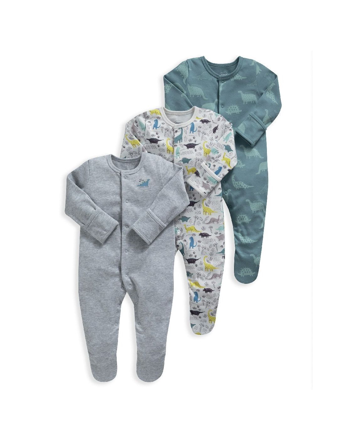 Mamas & Papas Sleepsuits - 3 Pack
