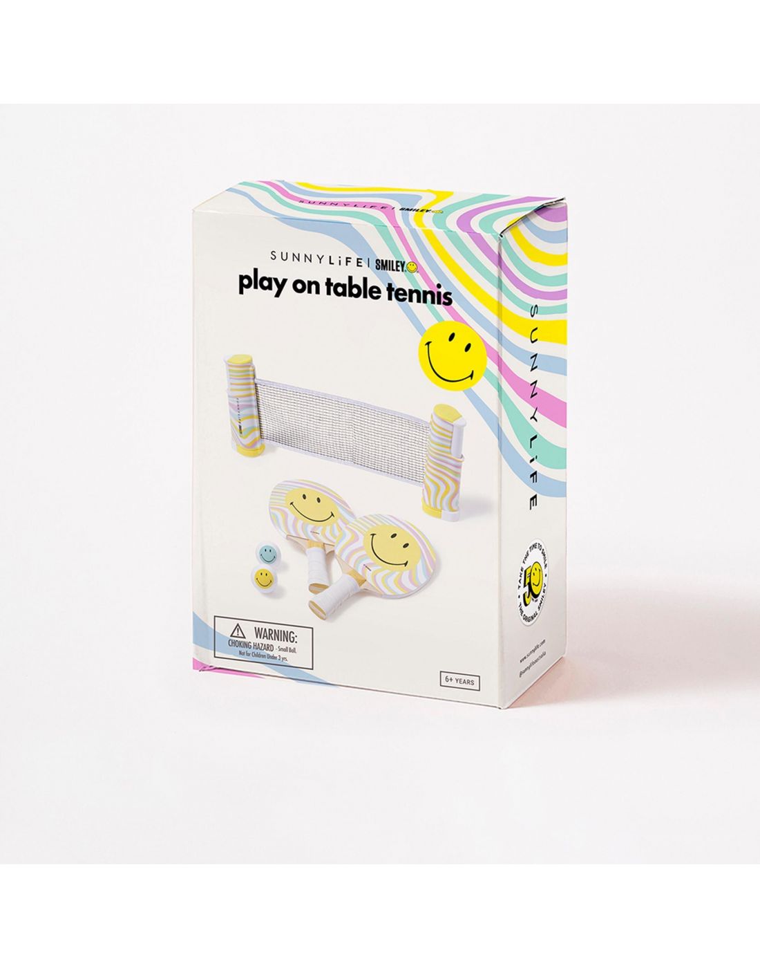 Παιδικό Παιχνίδι Ρακέτες Με Δίχτυ Τραπεζιού Smiley Sunny Life