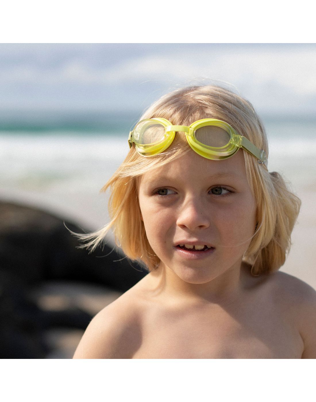 Παιδικά Γυαλιά Κολύμβησης SunnyLife Smiley World Sol Sea