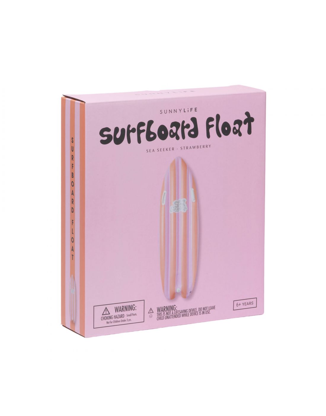SunnyLife Ride With Me Surfboard Float Sea Seeker Strawberry