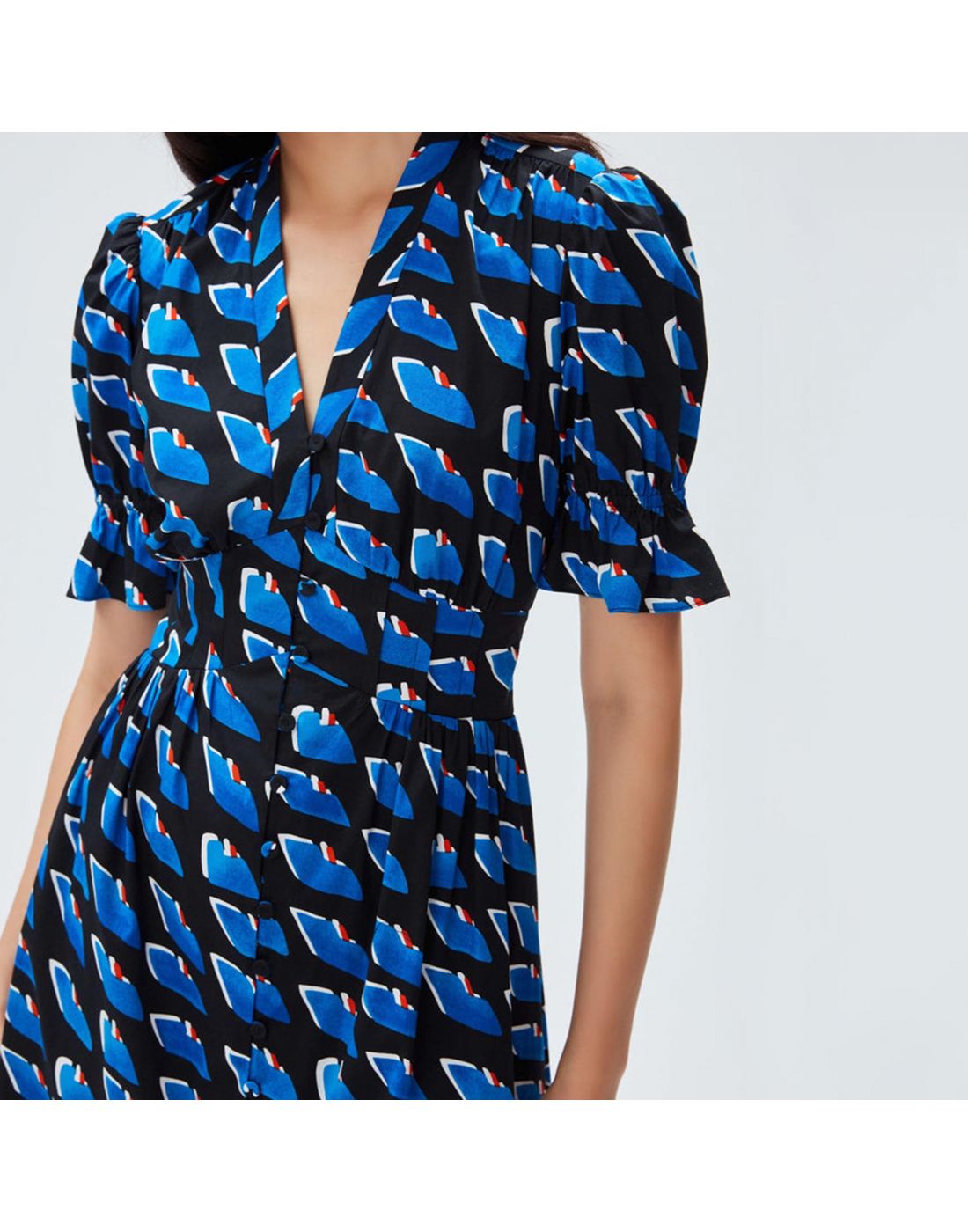 DVF Womens Erica Dress