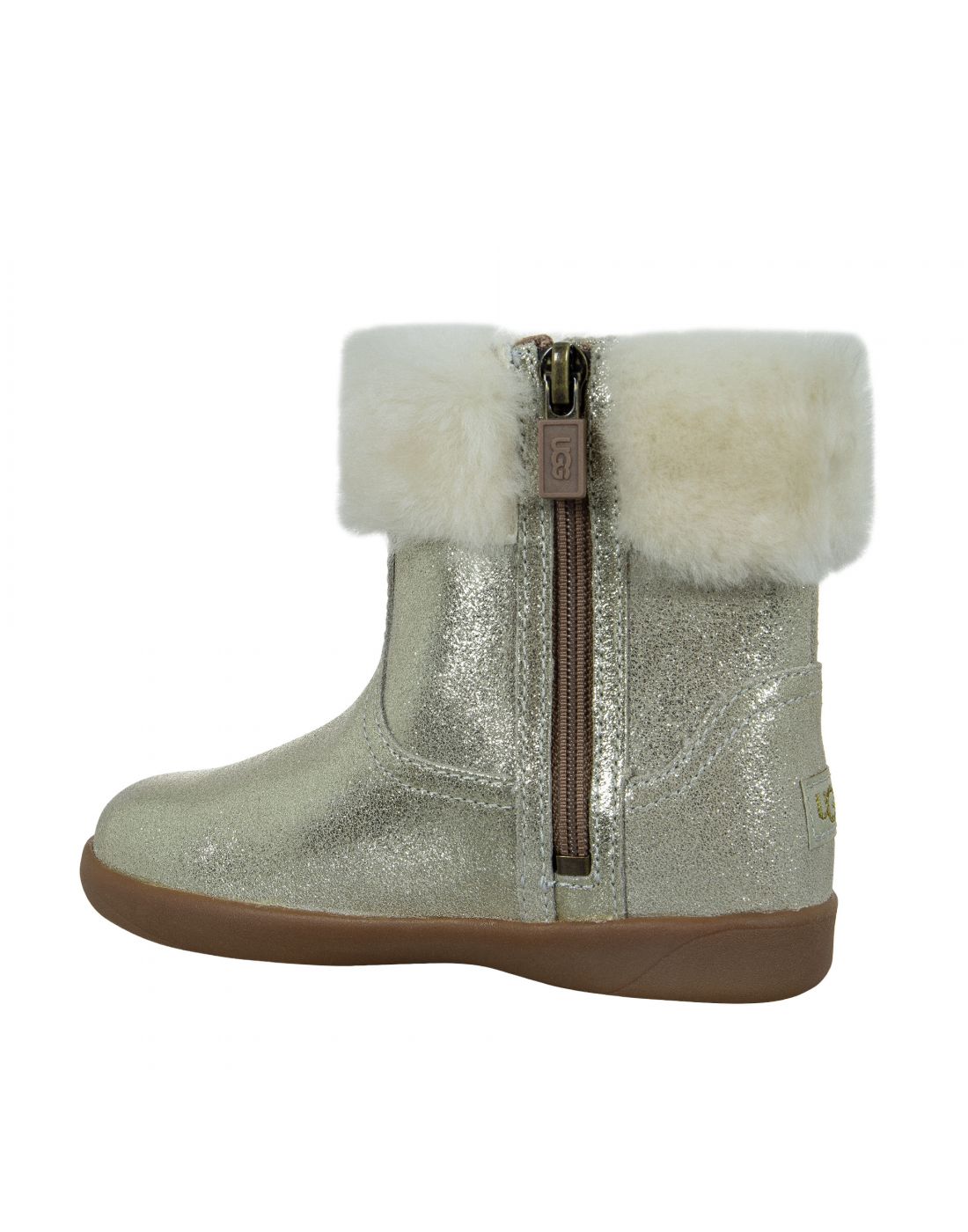 Girls gold deals ugg boots