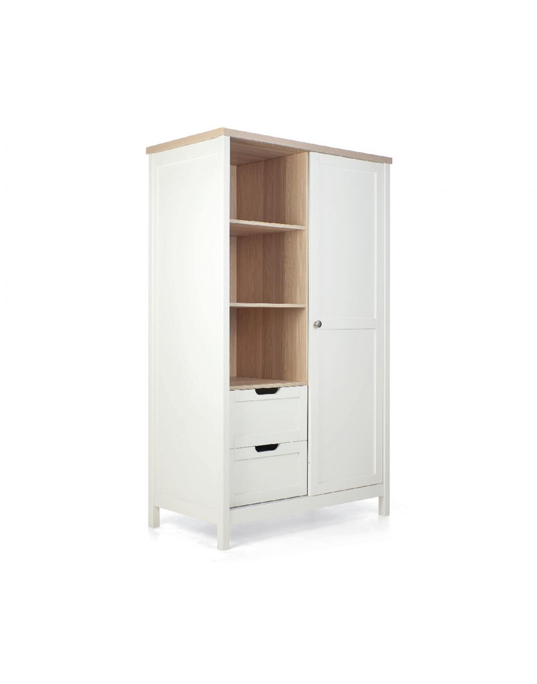 Mamas & Papas Harwell Wardrobe White-Natural