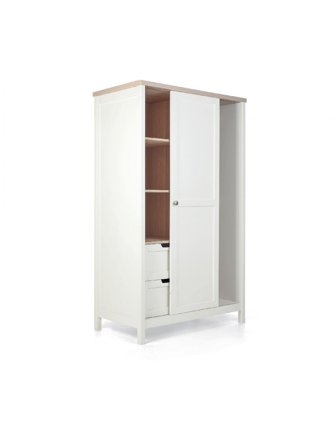 Mamas & Papas Harwell Wardrobe White-Natural