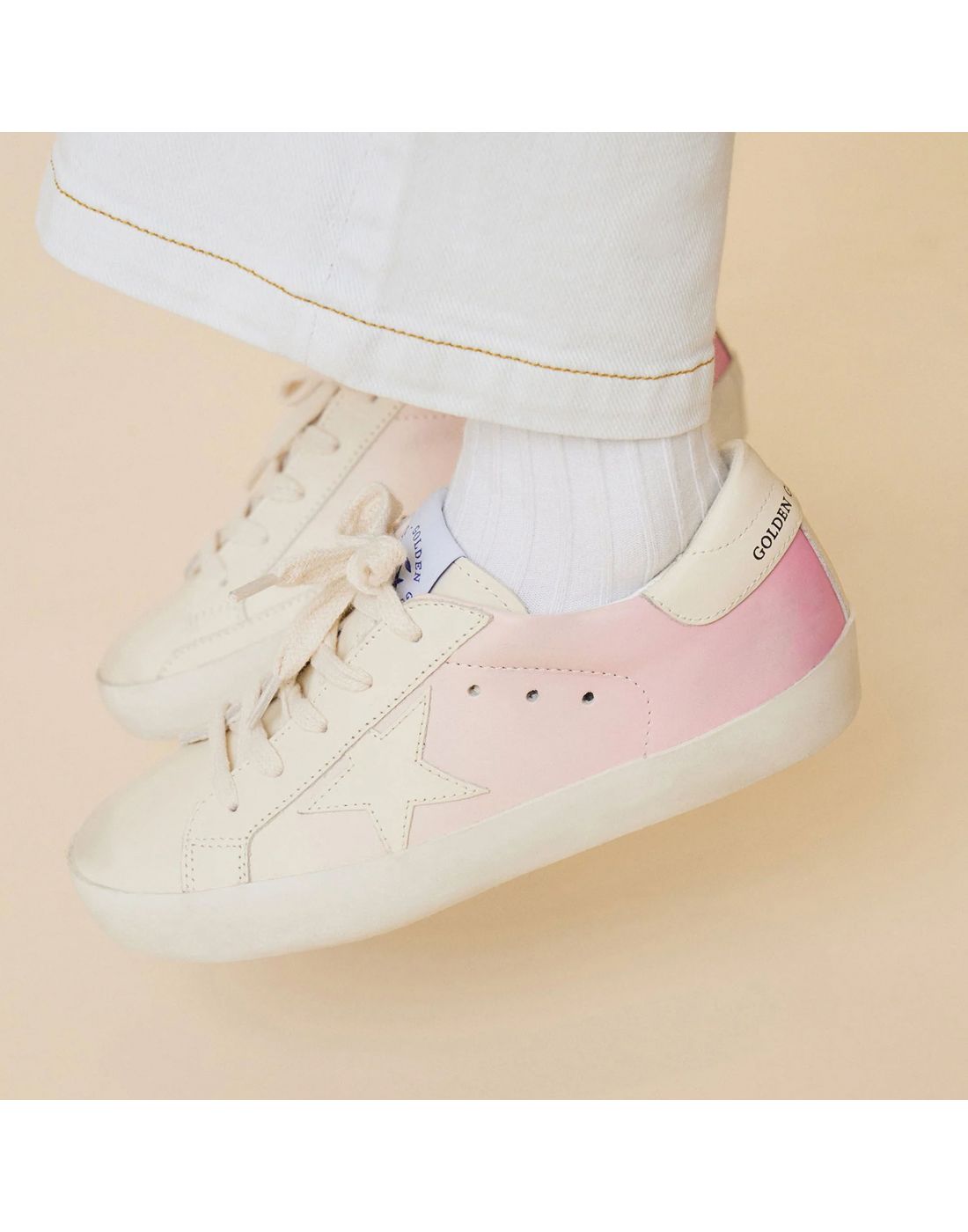 Bonpoint x Golden Goose Baskets Fraise Sneakers