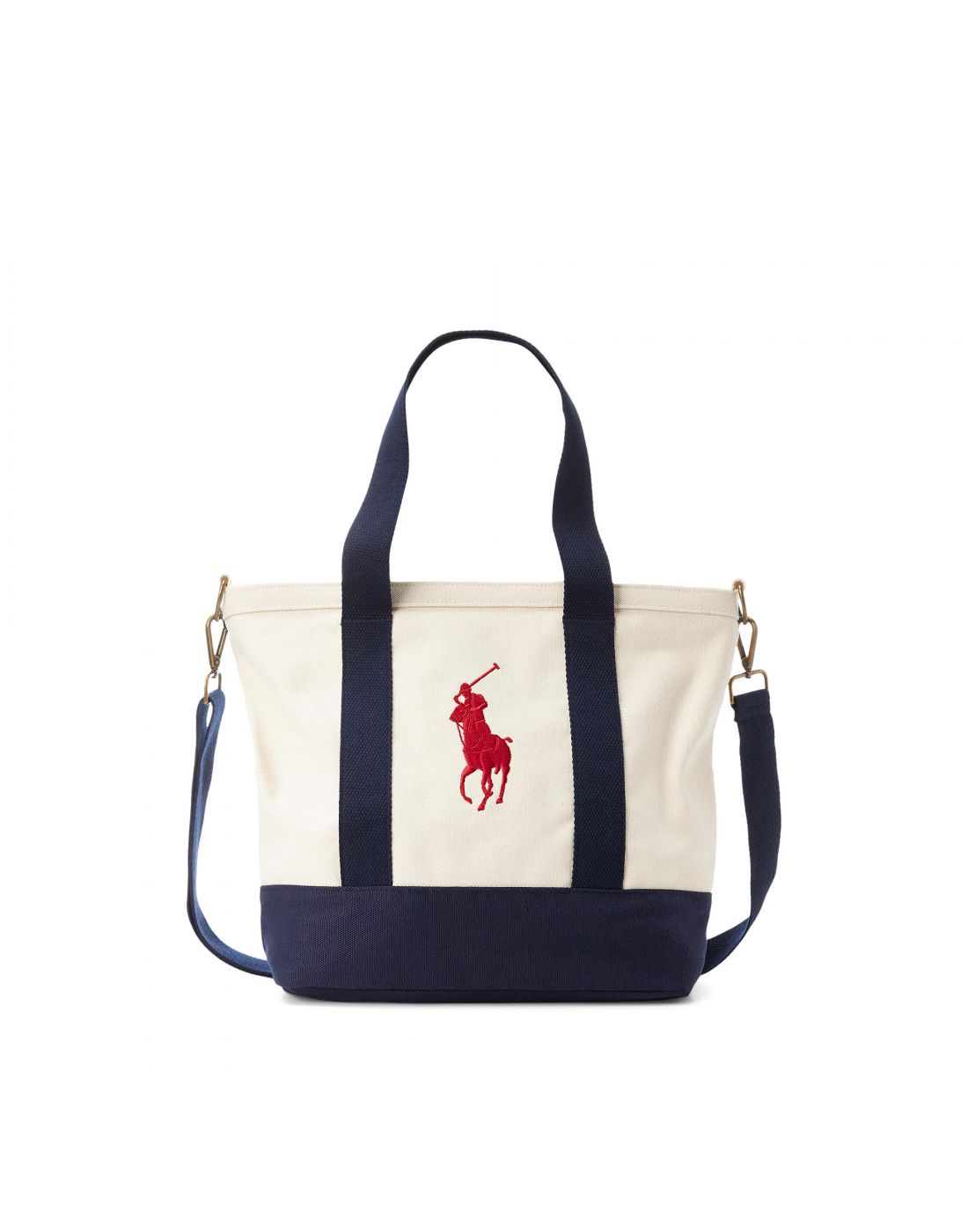 Polo Ralph Lauren Big Pony Cotton Canvas Tote