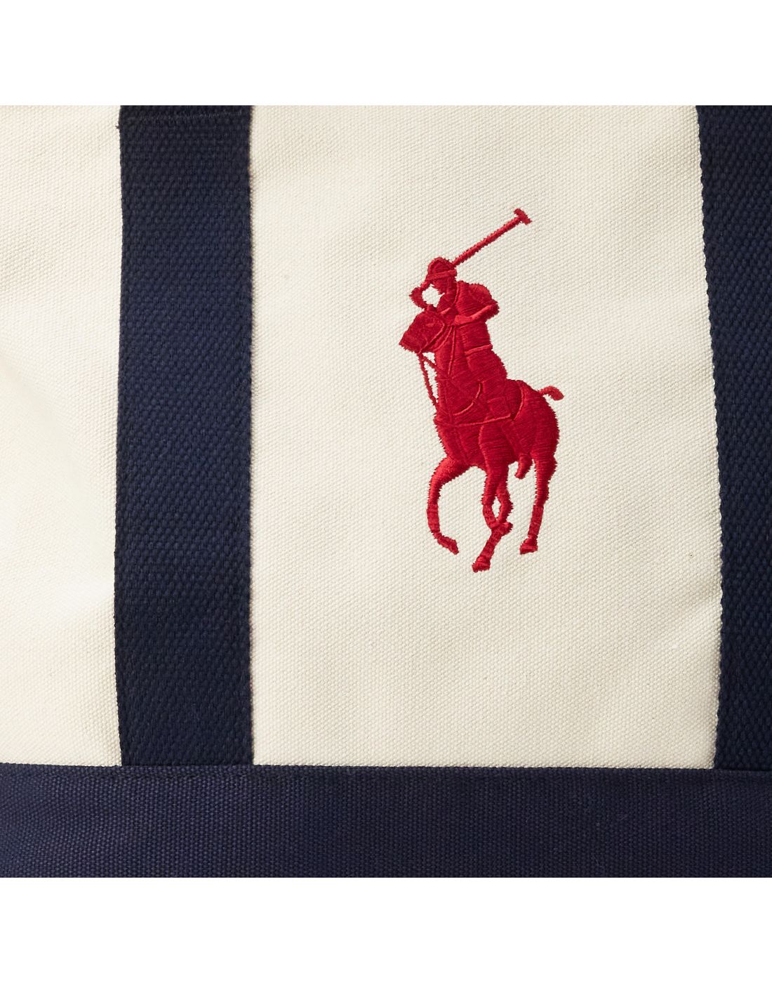 Polo Ralph Lauren Big Pony Cotton Canvas Tote