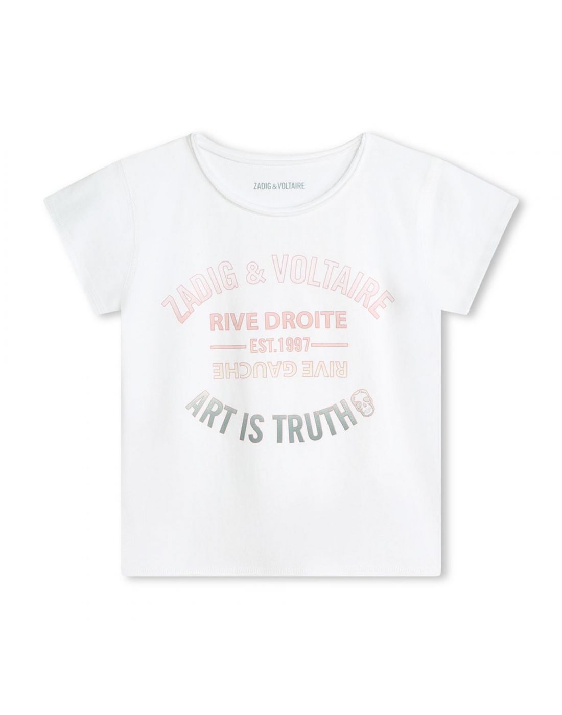 Zadig&Voltaire Girls Short Sleeves Tee-Shirt