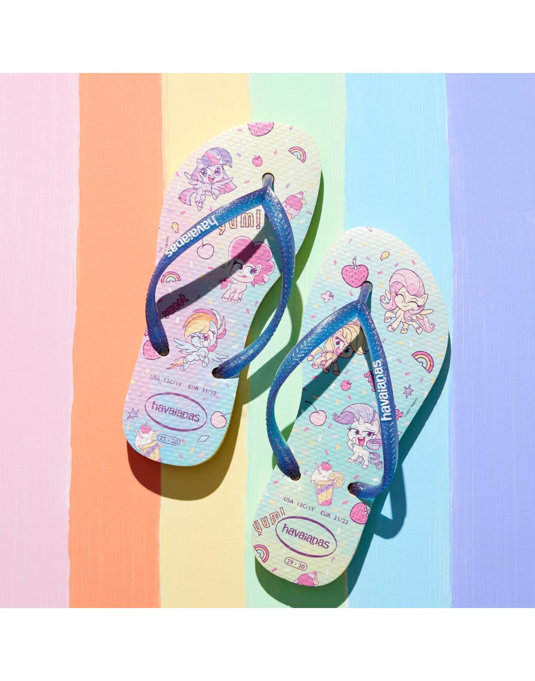 Παιδικές Σαγιονάρες Slim My Little Pony Lemon Yellow Havaianas