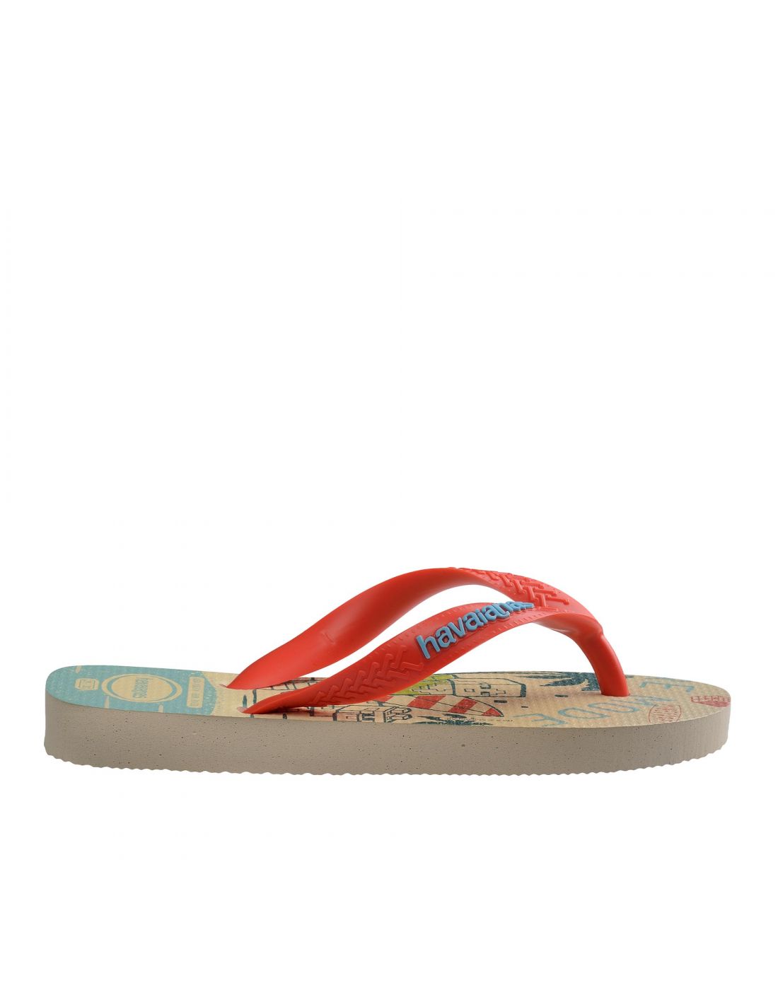 Παιδικές Σαγιονάρες Minecraft Beige-Orange Havaianas