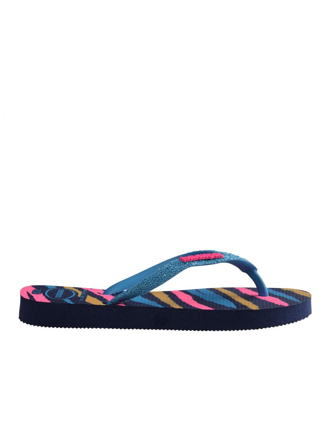 Παιδικές Σαγιονάρες Slim Glitter Navy Blue Havaianas