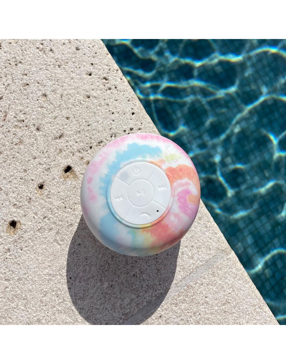 SunnyLife Waterproof Splash Speaker Tie Dye Multi