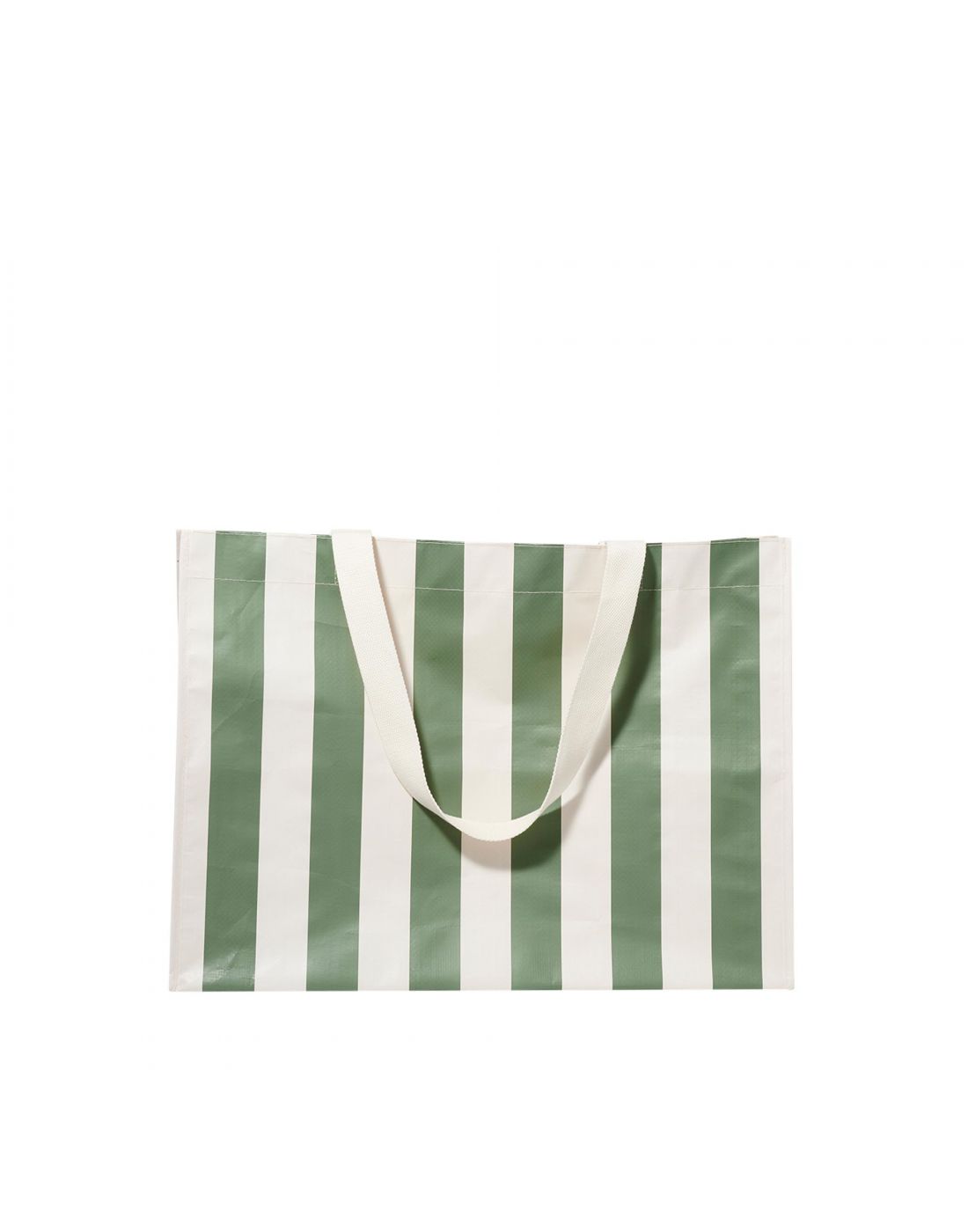 SunnyLife Carryall Beach Bag The Vacay Olive Stripe