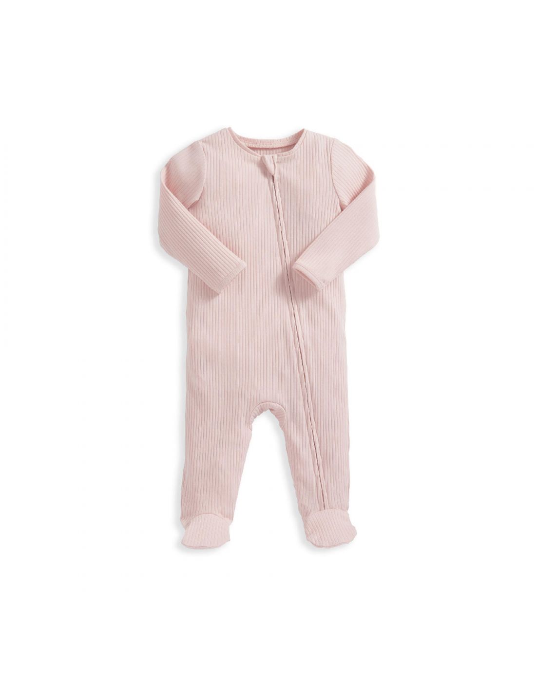 Βρεφικό Ολόσωμο Φορμάκι Pink με μακρύ μανίκι Mamas&Papas