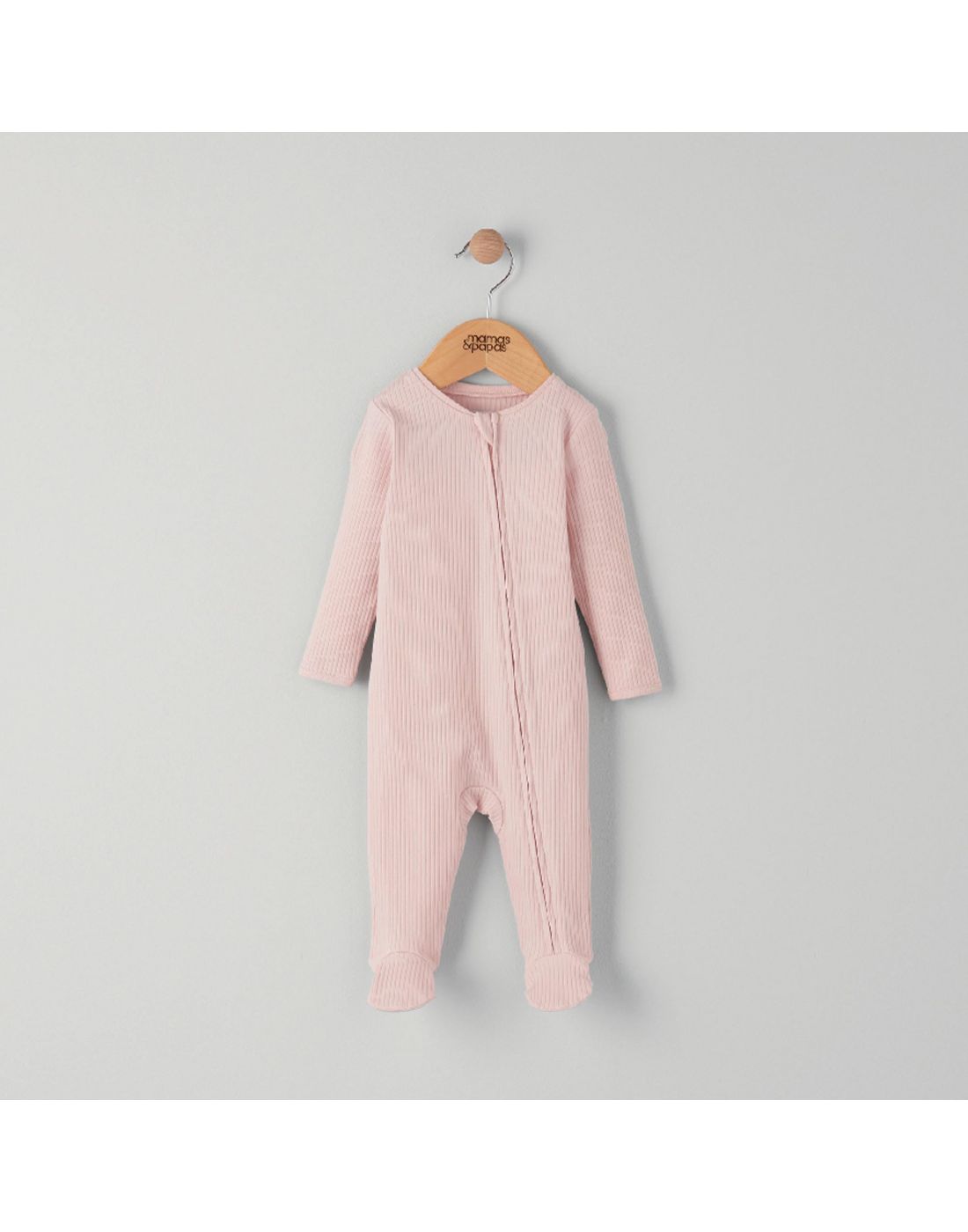 Βρεφικό Ολόσωμο Φορμάκι Pink με μακρύ μανίκι Mamas&Papas