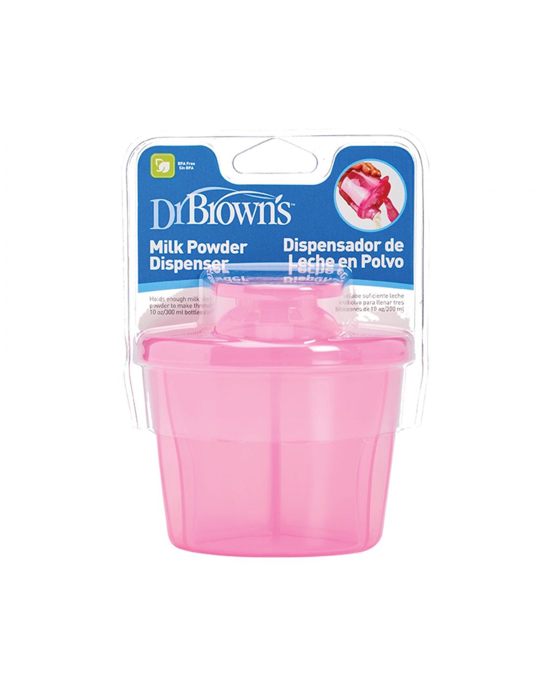 Dr.Brown's Milk Powder Dispenser Pink