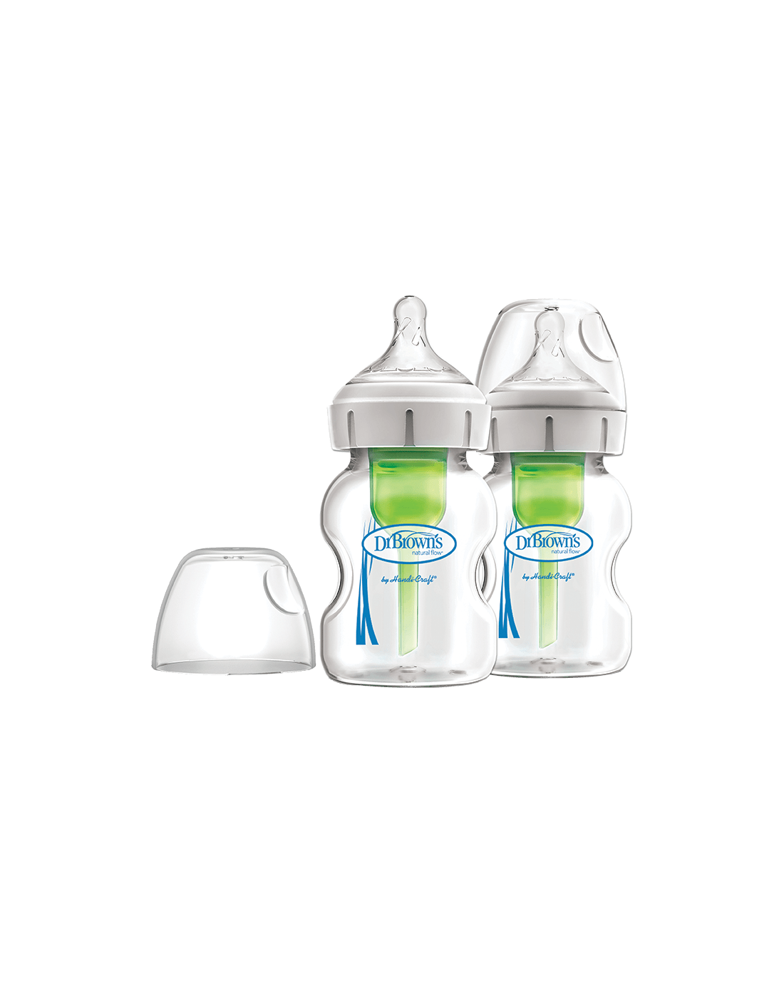 Dr.Brown's Baby Bottle Glass Pack 2 Options+150ml